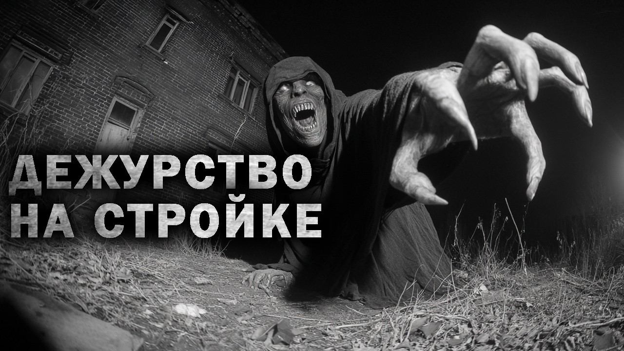 Страшный рассказ - ДЕЖУРСТВО НА СТРОЙКЕ. Страшные истории на ночь с ДИКИМ ВАЙБОМ. Страшилки на ночь