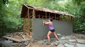 Женщина построила дом мечты в джунглях за 90 дней. Бушкрафт