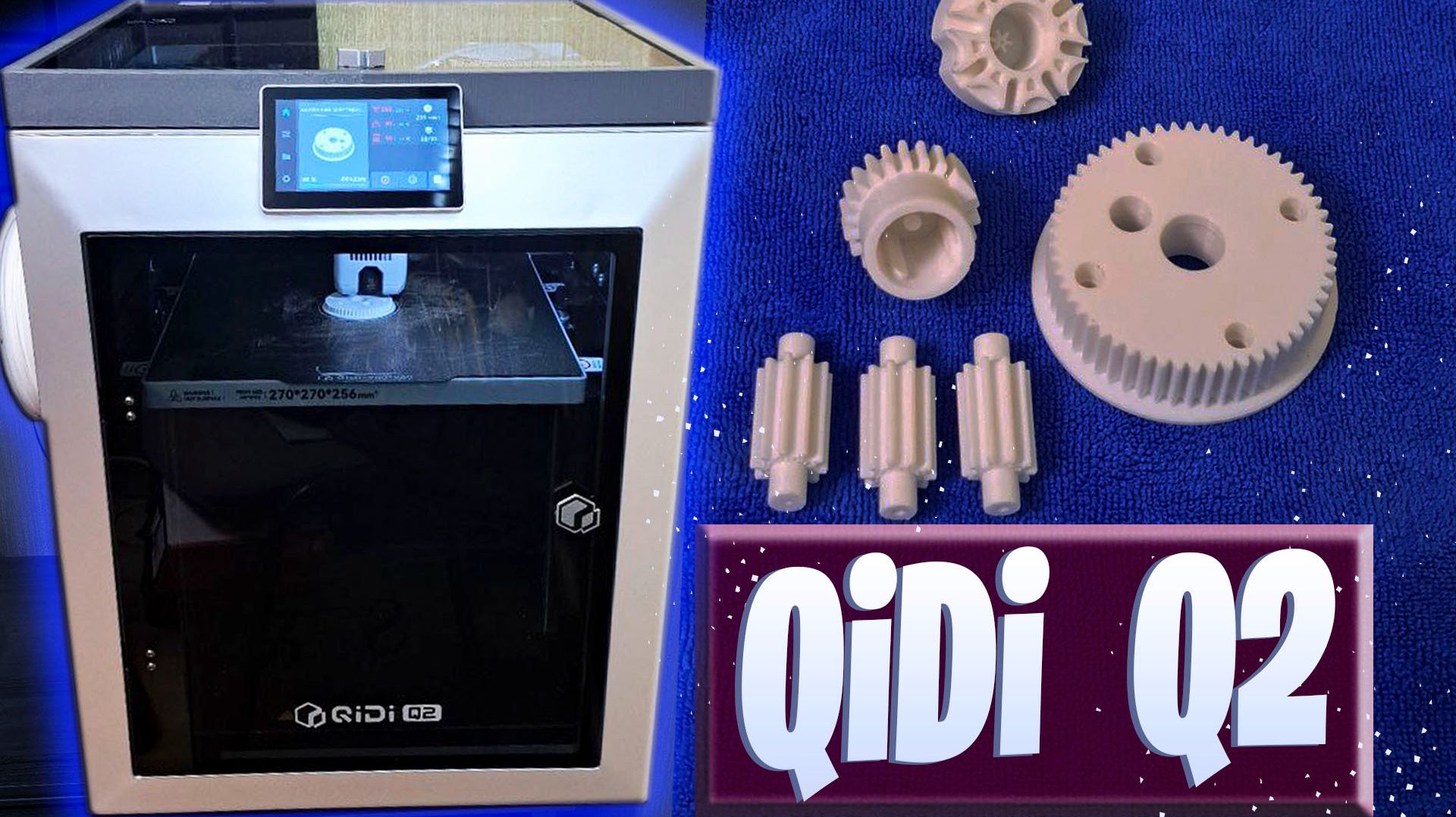 3D-принтер в сервисный центр. Обзор Qidi Q2 смотреть онлайн