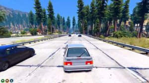 ОТЕЦ И СЫН В GTA 5 - СЕРГЕЙ УЧИТ МЕНЯ БЫТЬ ОПЕРОМ НА ВАЗ 2109 ⚡ГАРВИН