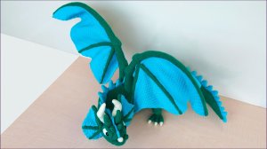 Дракон крючком. Игрушка крючком. Часть 7. Тело (продолжение).