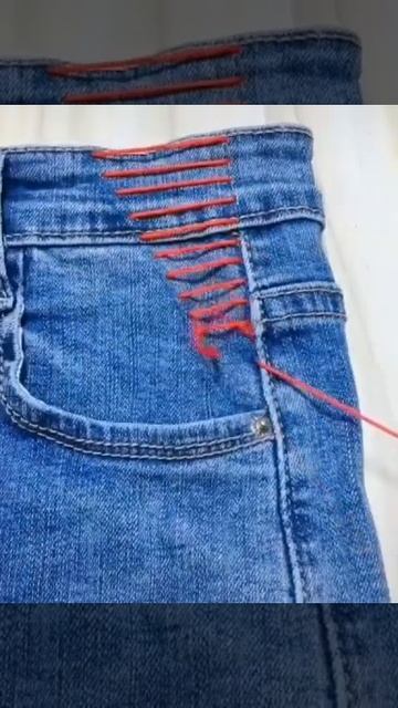 Как уменьшить джинсы в талии смотреть онлайн