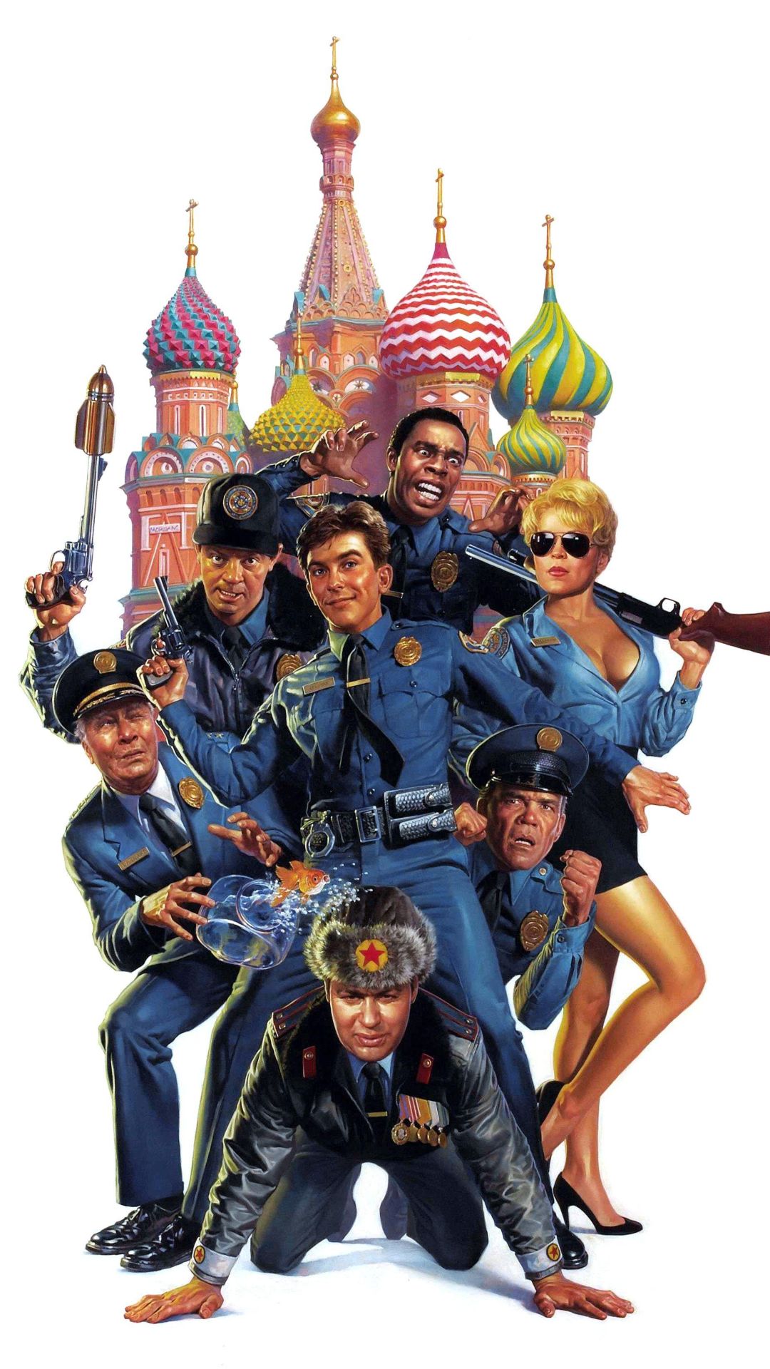 По местам съемок фильма "Полицейская академия 7. Миссия в Москве" | Полная версия на канале (2) смотреть онлайн