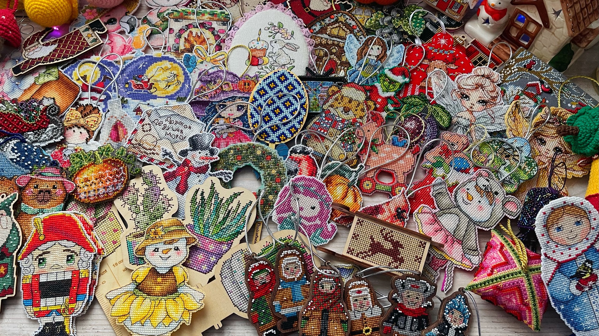 26. Все мои вышитые игрушки! 65 штук смотреть онлайн