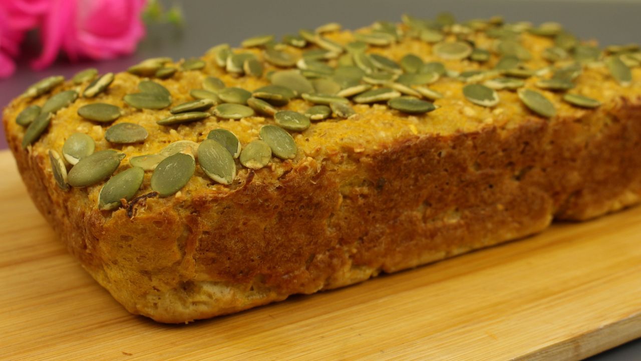 Хлеб из овсяных хлопьев без муки. Без дрожжей! смотреть онлайн