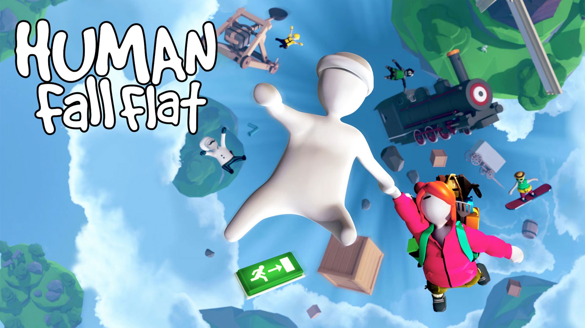 ИГРАЮ С ПОДПИСЧИКАМИ ► Human Fall Flat #5 смотреть онлайн