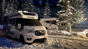 Куда поехать с автодомом или прицепом зимой. Уникальное место на Кавказе