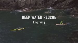 Отлив каяка.(Emptying the Kayak)