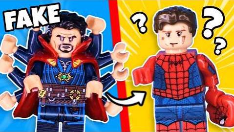 Лего Я собрал ПОДДЕЛКУ LEGO MARVEL SUPERHEROES... смотреть онлайн