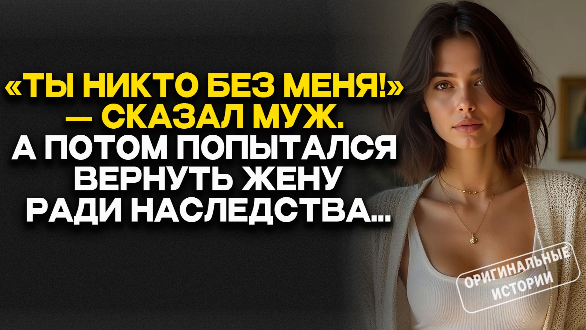 «Ты НИКТО без меня!» — сказал МУЖ… а потом попытался вернуть ЖЕНУ ради НАСЛЕДСТВА... смотреть онлайн