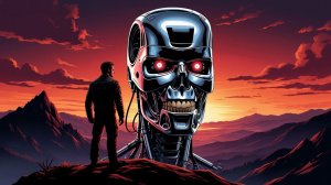 Металлический враг хотел пировать, но пришлось проиграть. The Terminator (SNES).
