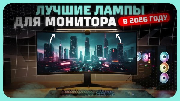 Лучшие лампы для монитора в 2026 году — комфорт и здоровье глаз