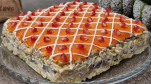 Да чего же он Вкусный. Салат "ВОСТОРГ" на праздничный стол.Все друзья его обожают и ходят в гости!