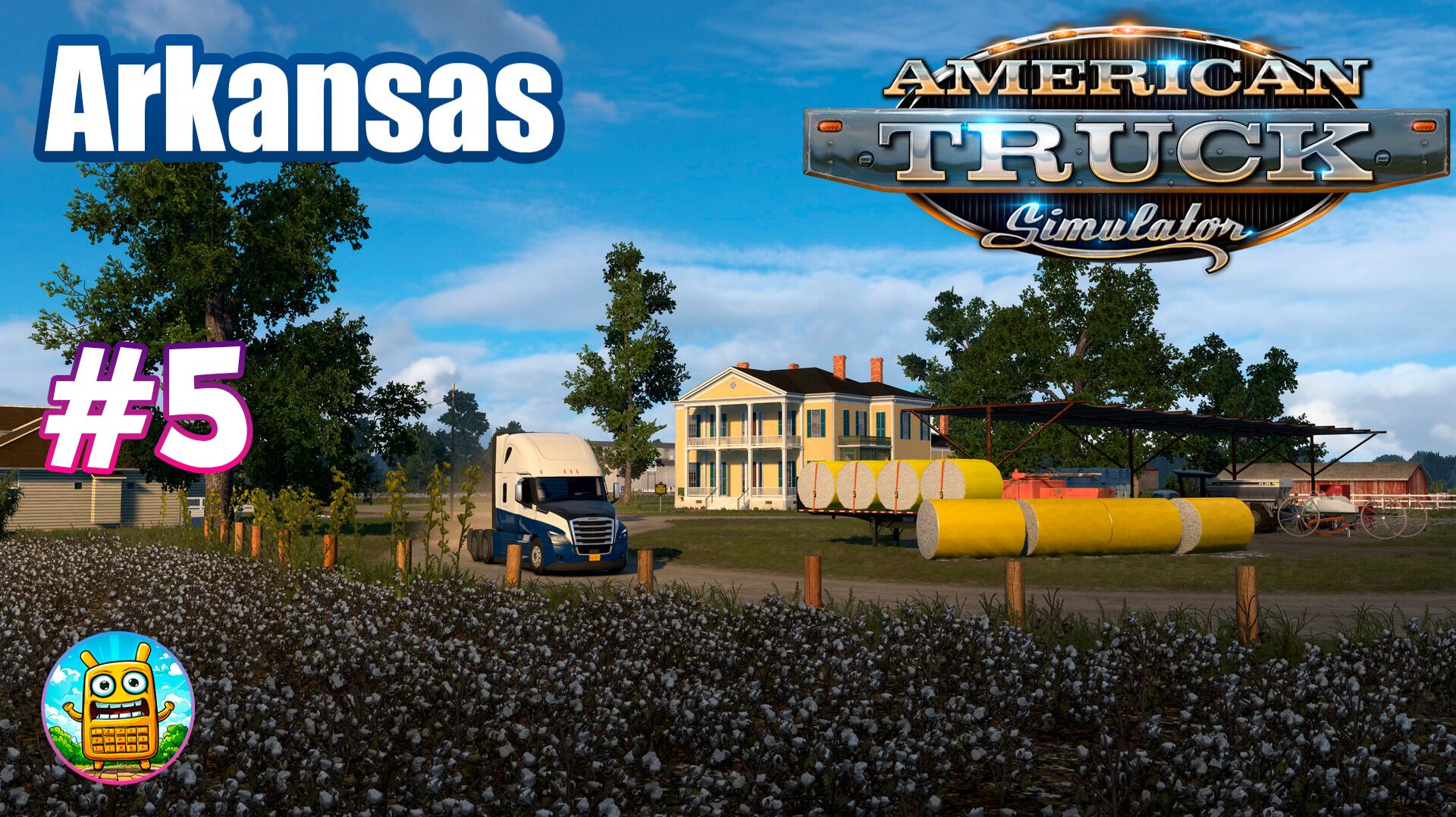 American Truck Simulator🔴[Стрим #5] По достижениям Arkansas смотреть онлайн