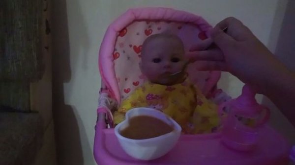 🫶🏾VLOG: Утро с Реборном Эмилия , завтрак , умывание , Эмилия заболела 🌟😱