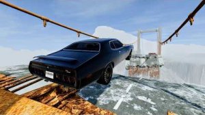 Эпичные высокоскоростные прыжки на автомобиле – BeamNG Drive / CrashBoomPunk