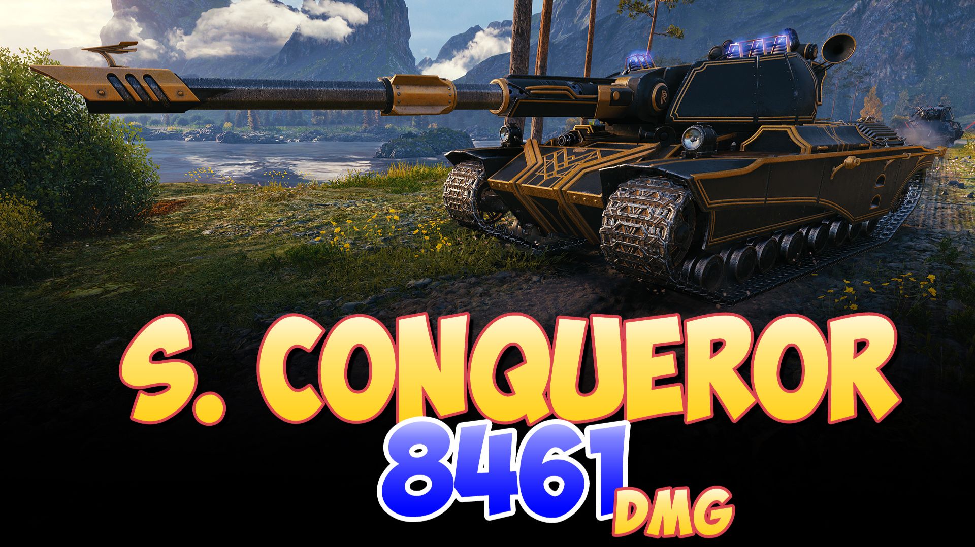 S. Conqueror - 4 Фрагов 8.4K Урона • Мир Танков смотреть онлайн