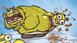 ШРЕК против МИНЬОНОВ Анимация(SHREK vs. MINIONS)