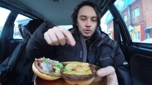 НОВОГОДНИЙ БУРГЕР С ГОВЯДИНОЙ В РОСТИКС - ЧТО СЕРЬЕЗНО??