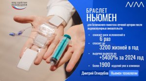 Дмитрий Огнерубов Проект Ньюмен кардиохирургический браслет