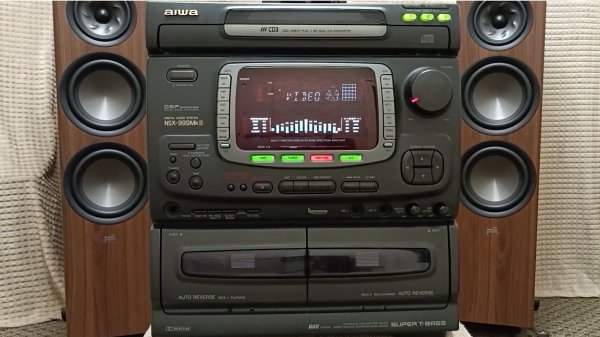 Aiwa 999 mk2. Муз. центр в качестве Hi-Fi усилителя. Ностальгия