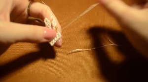 Колье из бисера "Сансара" 🎄