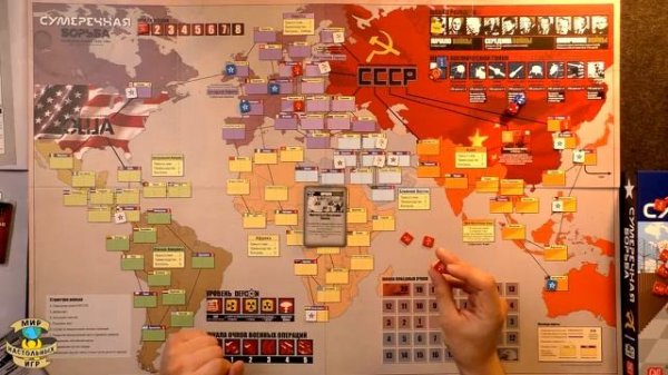 Сумеречная Борьба Twilight Struggle Правила игры