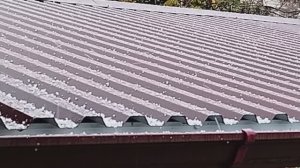 Бронебойный град в Абхазии