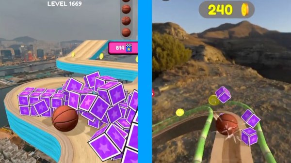 Going Balls  Super Speed run Gameplay New Update Level 1669