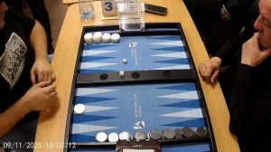 Чемпионат Челябинска по длинным нардам блиц. Финал. К.Пустохин - А.Марукян. Матч 3