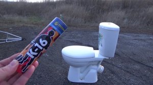 Ультра Мощная Петарда+Туалет! Топ петард в унитазе