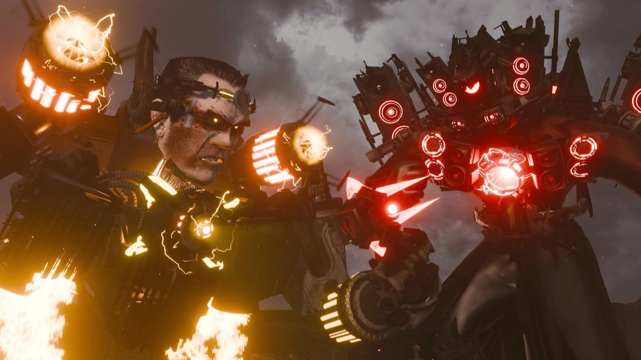 What if Titan Speakerman 3.0 fought G-toilet in Skibidi toilet ? смотреть онлайн