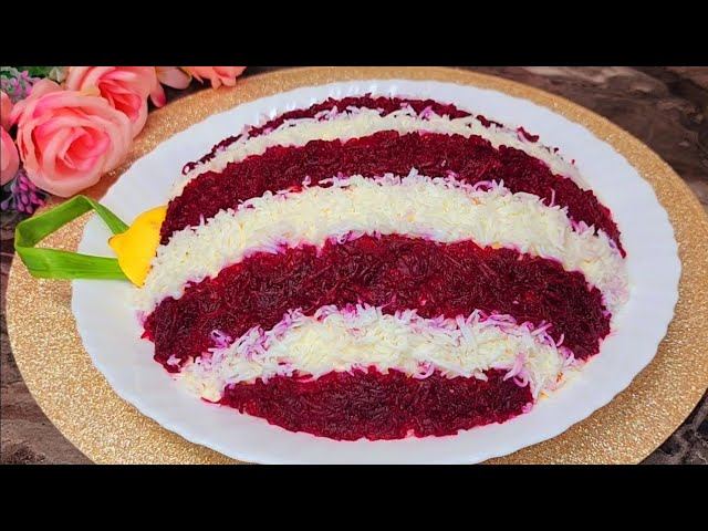 Все АХНУТ, увидев этот салат! МОЙ ХОДОВОЙ САЛАТ! ПРАЗДНИЧНЫЙ САЛАТ "ЁЛОЧНАЯ ИГРУШКА" смотреть онлайн