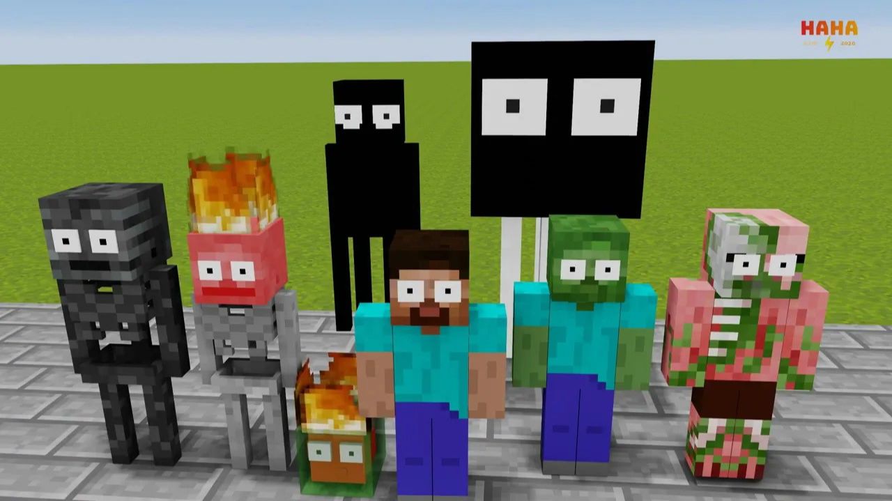 Забавная школа (анимация Minecraft) смотреть онлайн