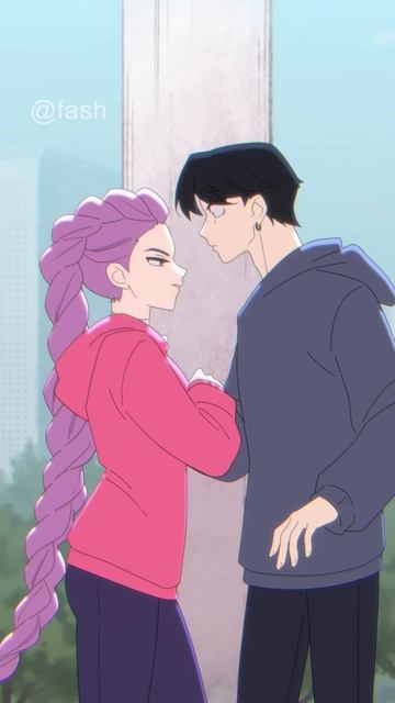 Руми Удивила Джину Поцелуем (Kpop Demon Hunters) смотреть онлайн