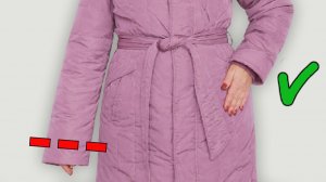 Как укоротить рукава куртки за 3 минуты — Хитрости ремонта одежды ✅