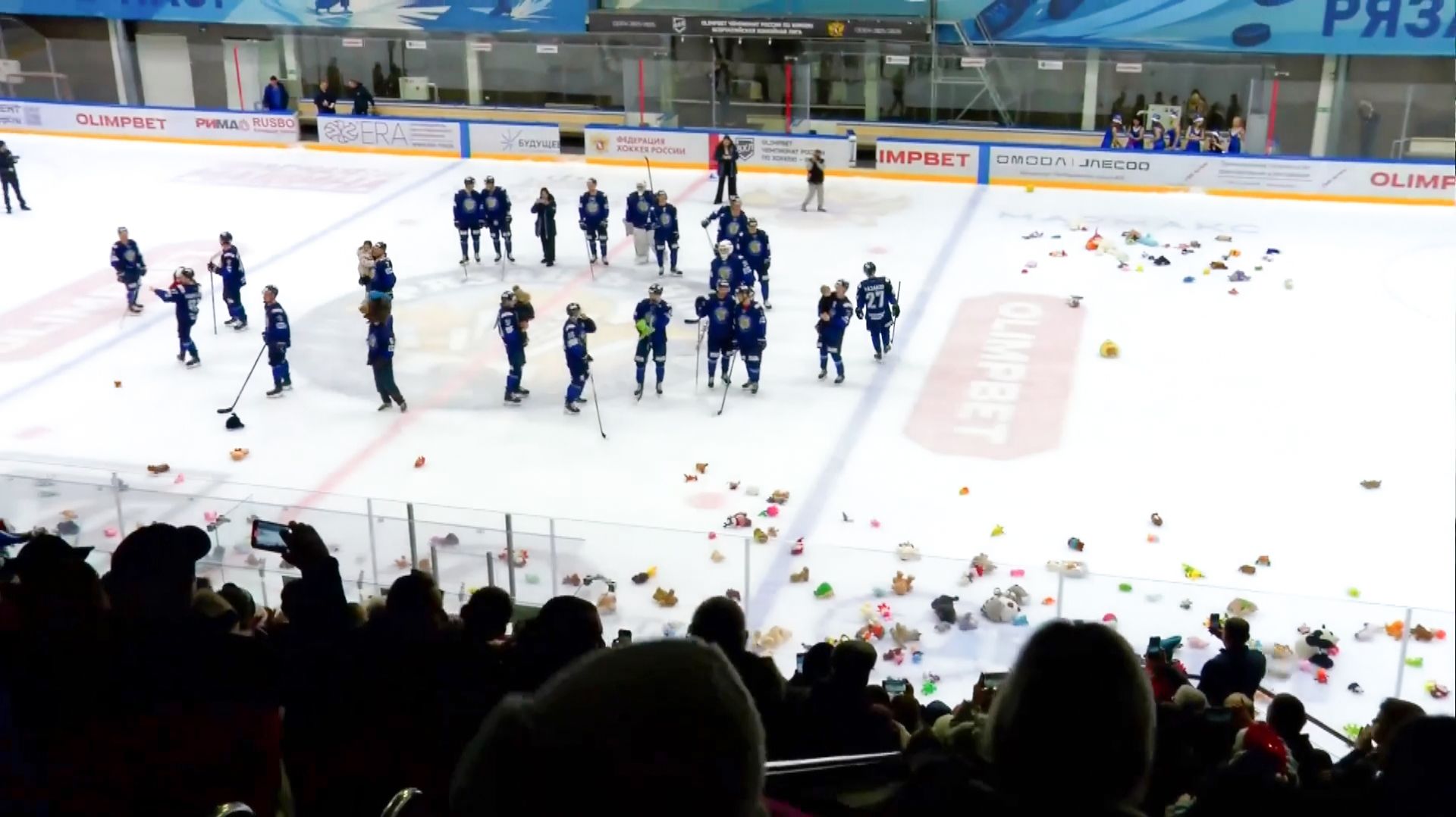 Победный финал года: рязанские хоккеисты обыграли «Буран» смотреть онлайн