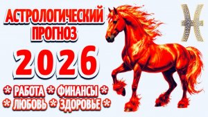 РЫБЫ:🎄"АСТРОПРОГНОЗ на 2026 год"🎄!!!