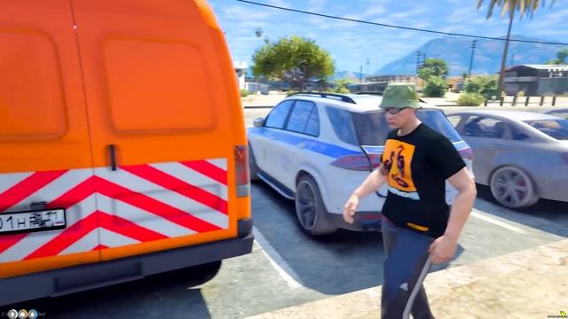 НАШЛИ СТАРЫЙ РАЗБИТЫЙ СОБОЛЬ ГАЗЕЛЬ ДОРОЖНАЯ СЛУЖБА - РЕАЛЬНЫЕ ПАЦАНЫ В GTA 5 ⚡ ГАРВИН