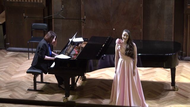 Татьяна Швед Зачет по специальности (2 курс Вокального факультета Московской консерватории)