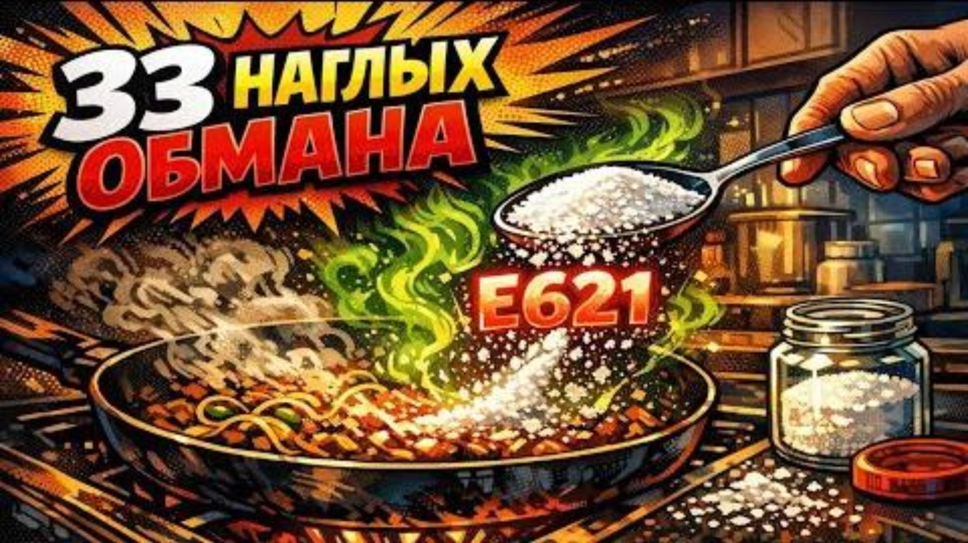 33 добавки "E" в продуктах — какие из них чистый ОБМАН производителей? смотреть онлайн