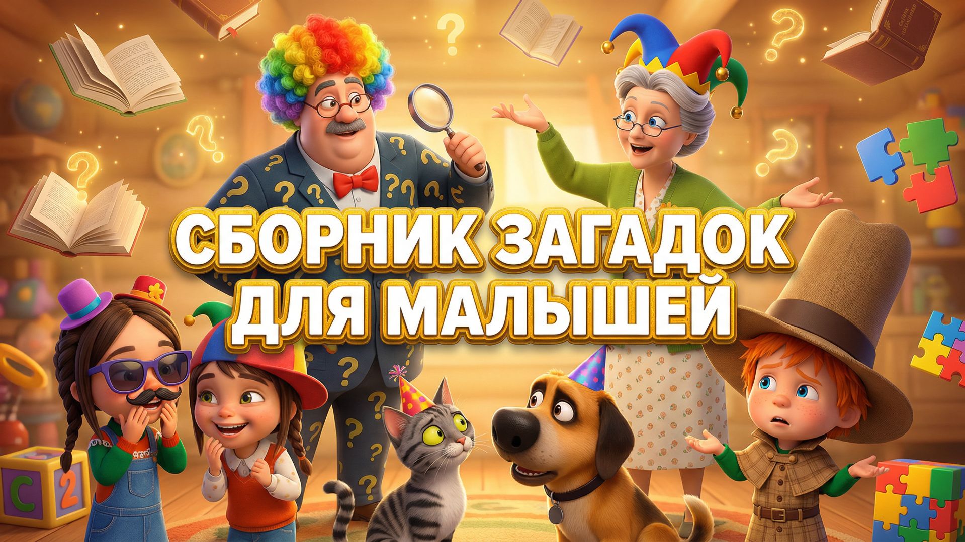 Сборник загадок для малышей | Развивающее видео для детей 1–7 лет | Угадай кто это? смотреть онлайн