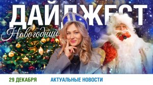 Дайджест новостей 29.12.2025