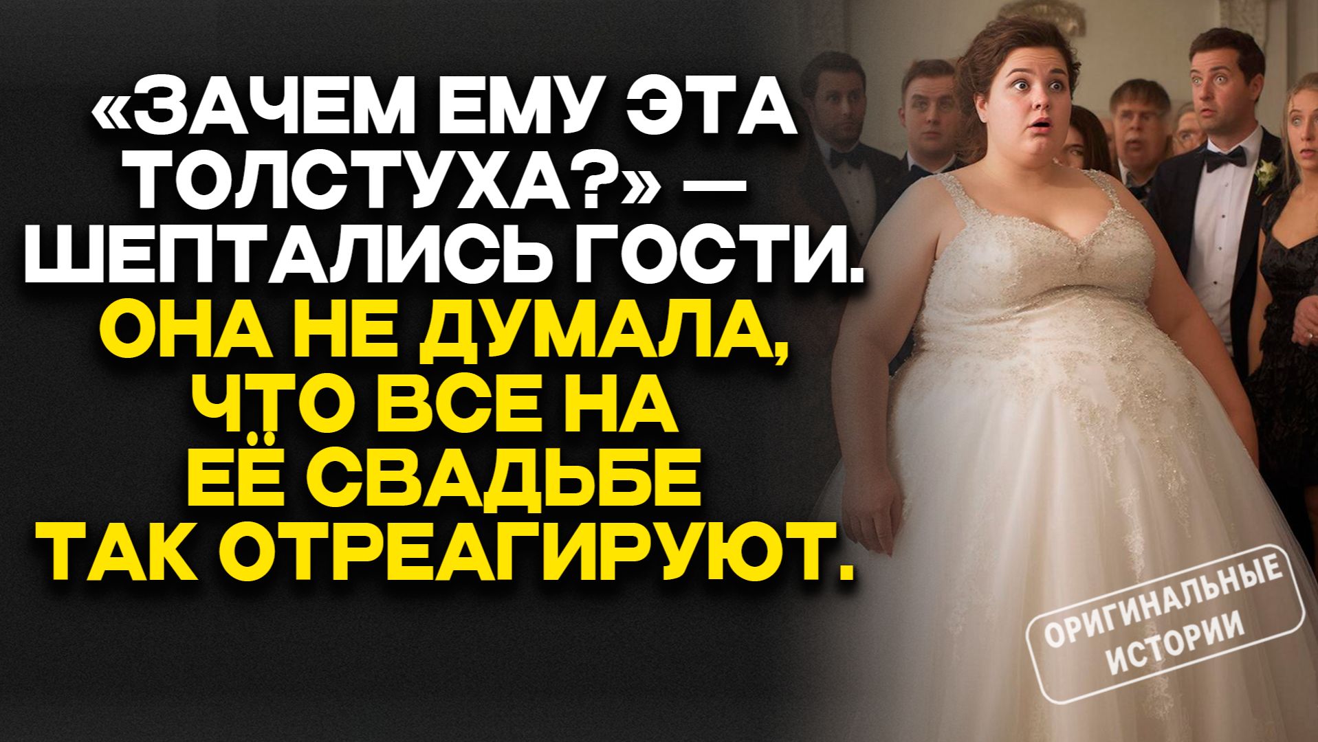 Истории из жизни | ОЧЕНЬ ПОЛНАЯ НЕВЕСТА стала ПОЗОРОМ БОГАТОГО жениха на глазах у. АУДИО РАССКАЗЫ смотреть онлайн