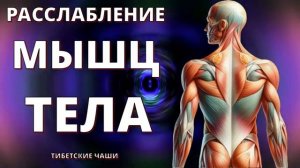 Расслабление Мышц Тела Звуком Поющих Тибетских Чаш От Спазмов и Зажимов, Подергиваний!!!