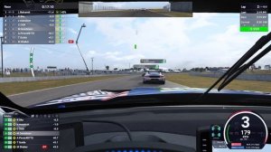 Le Mans Ultimate Sebring Mustang Chalenge LMGT3 - Хорошо плывут вон те в полосатых купальниках!..