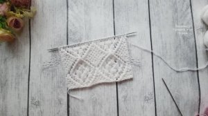 Потрясающий ажурный узор для кардигана, джемпера, жакета..