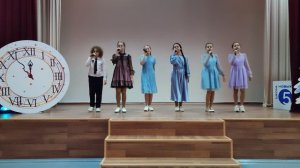 вокальный ансамбль "Радуга звука" ст гр А    "Желаем счастья"