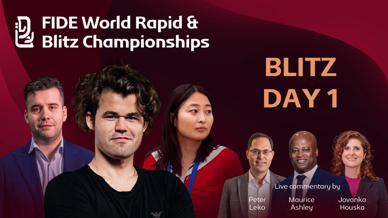 Шахматы Чемпионат мира по Блиц (3+2) - 2025 29.12.2025 Прямая Трансляция смотреть онлайн