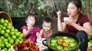 Сбор лимонов на выходных. Домашний обед для моих детей. Дуонг. Вьетнам